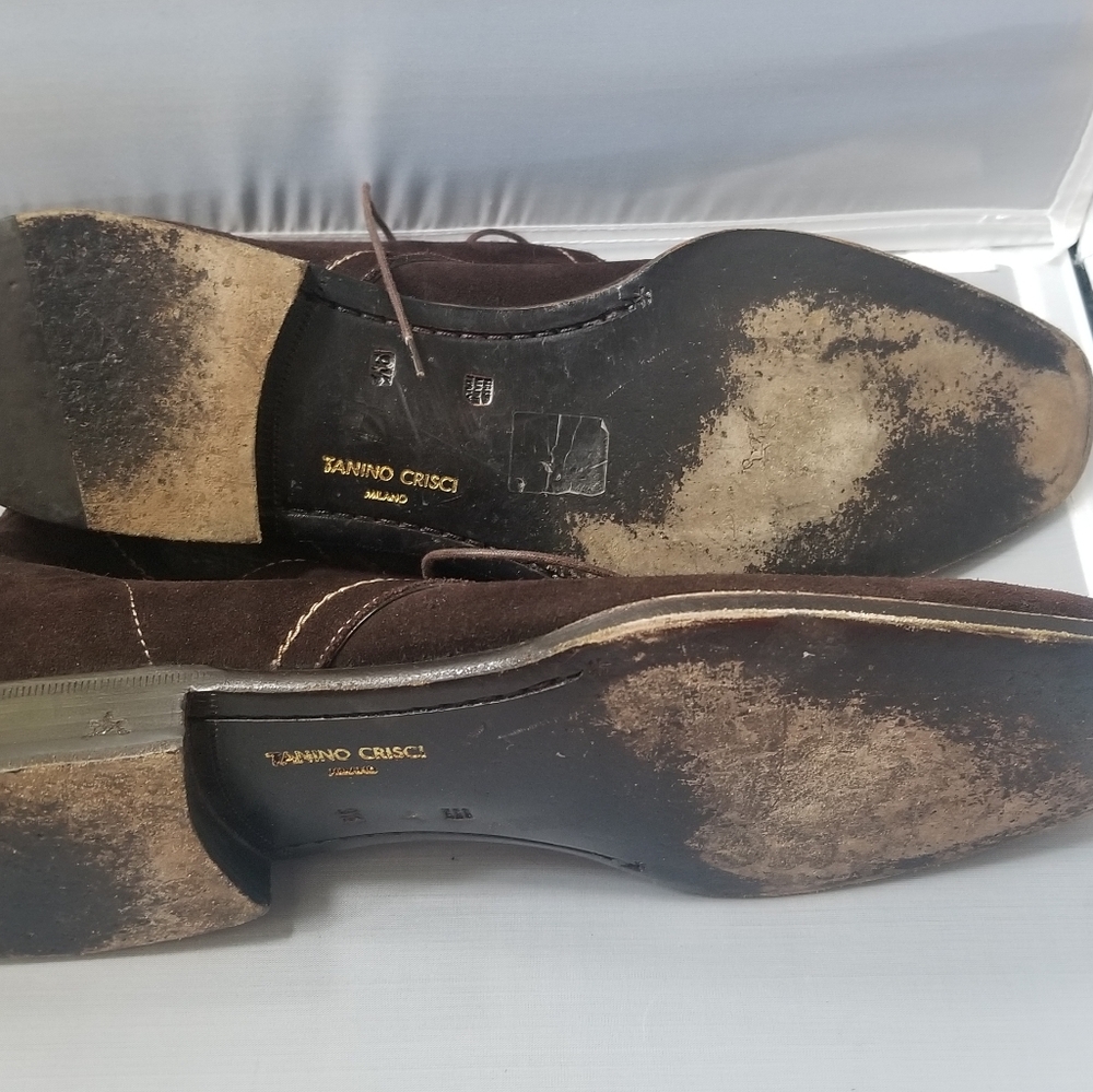 Tanino Crisci suede lace up boots - Picture 5 of 7